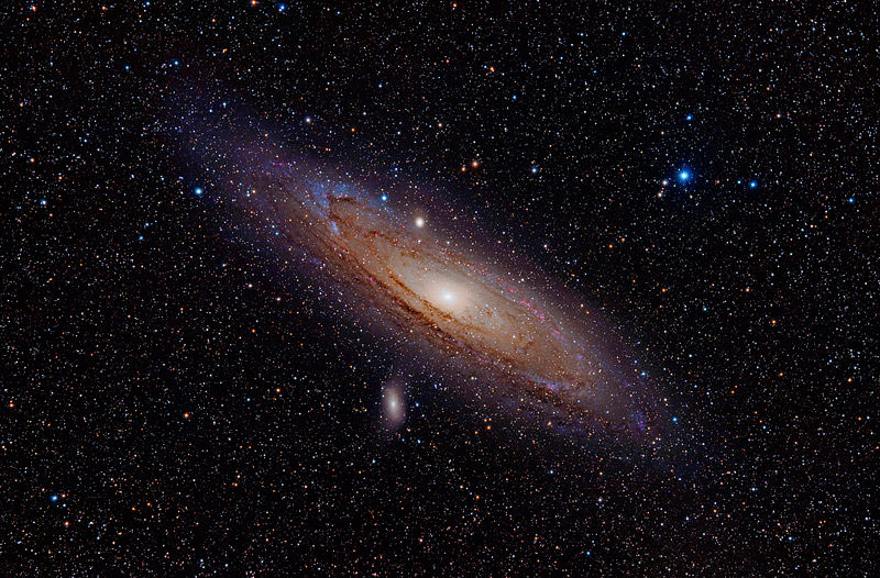 Галактика (туманность) Андромеды, или М31