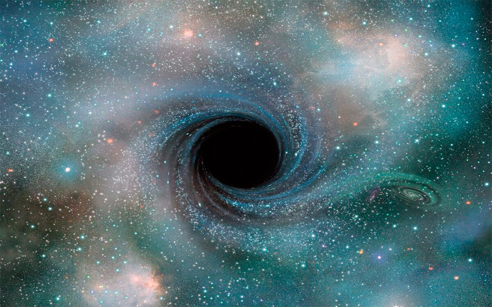 Столкновения черных дыр в космосе