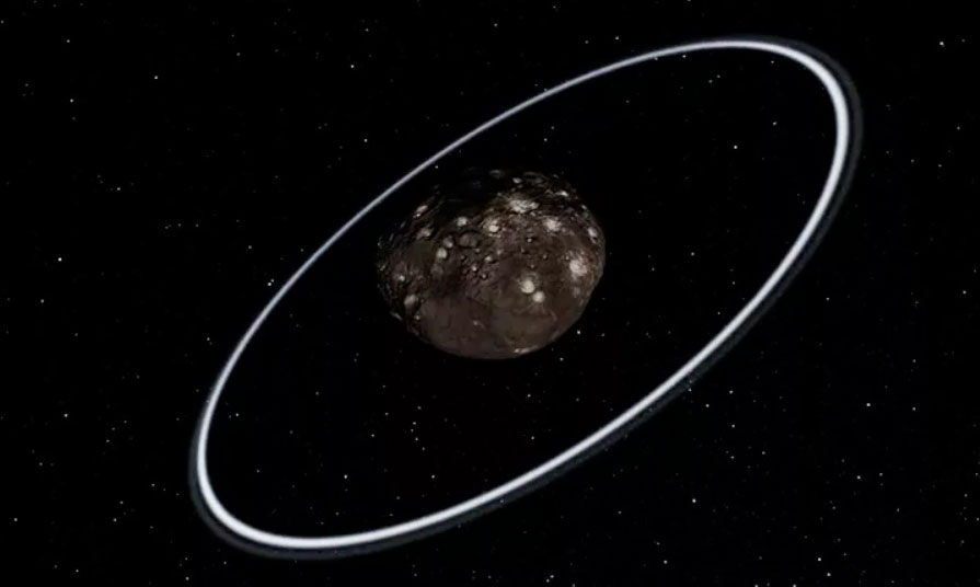 Астероид-кентавр Харикло, имеет примерно 250 километров в диаметре и отличается даже от своих необычных собратьев. У Харикло есть сразу два кольца наподобие тех, что имеется у планеты Сатурн