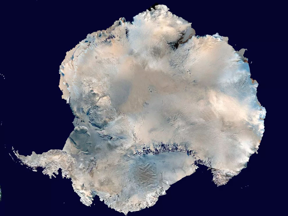 Антарктида - самая большая пустыня Земли