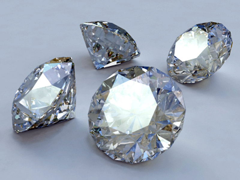 Бриллианты - ограненные алмазы