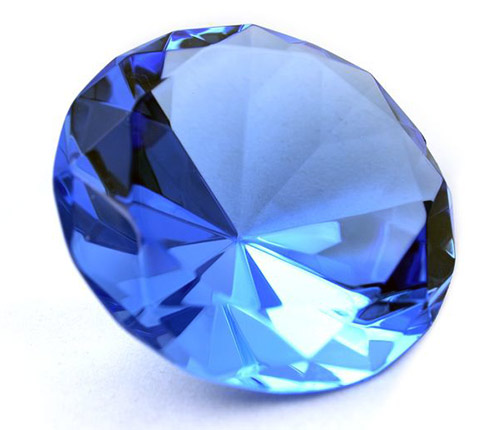 Драгоценный камень Сапфир - синий корунд